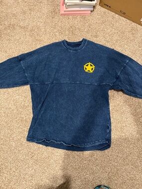 Disney Sheriff Woody Toy Story Spirit Jersey SIZE SMALL